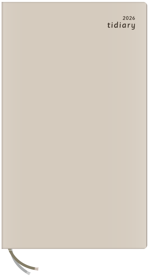 山陰ウーマンズラボ 2026年版オリジナル手帳 [tidiary] ベージュ